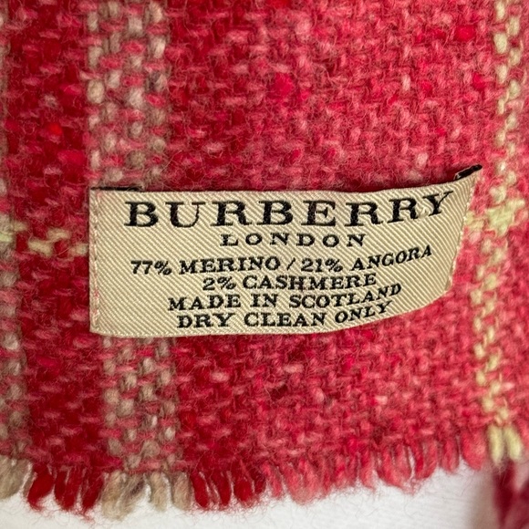 Rare Burberry Scarf - 4 color options - Picture 8 of 13